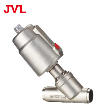 Threaded air control pneumatic stainless steel angle seat valve